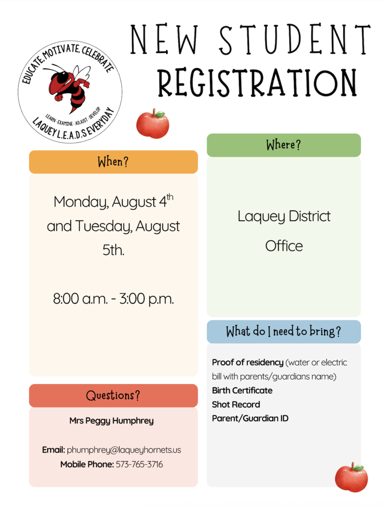 New Student Registration
