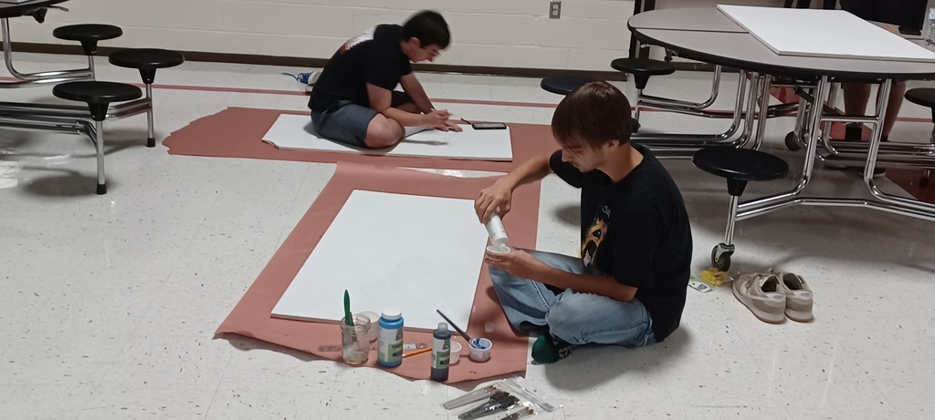 Senior Tile Painting