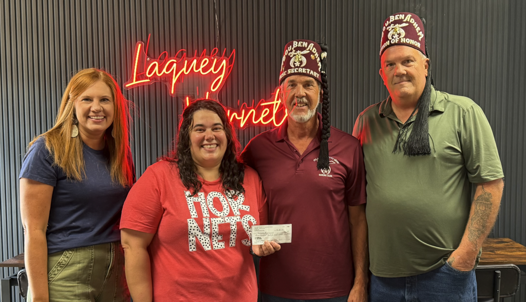 Shrine Club Donation