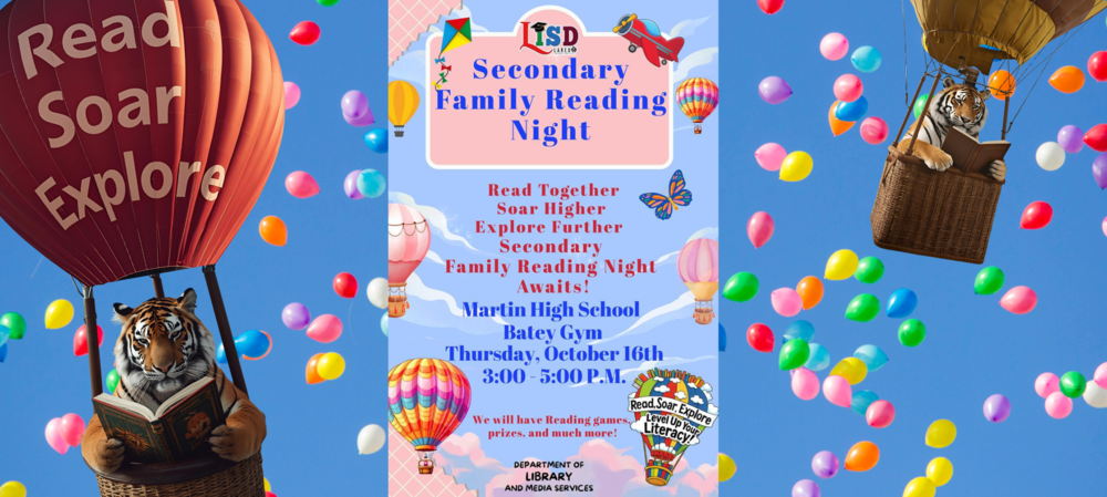 Secondary Family Reading Night