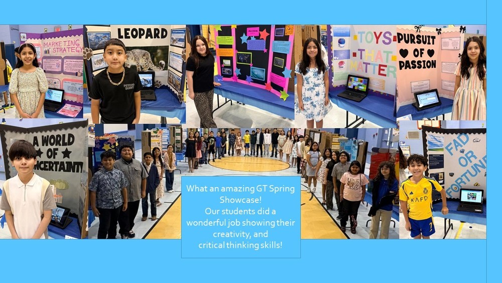 What an amazing GT Spring Showcase! Our students did a wonderful job showing their creativity, critical thinking skills - Great job everyone!
