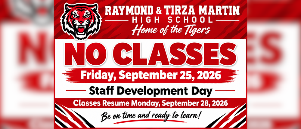 Staff Development (No School)