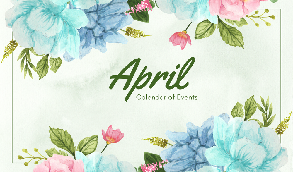 april calendar of events