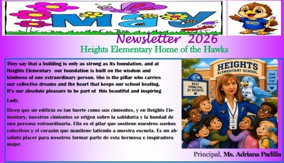 Newsletter & Calendar - May 2026