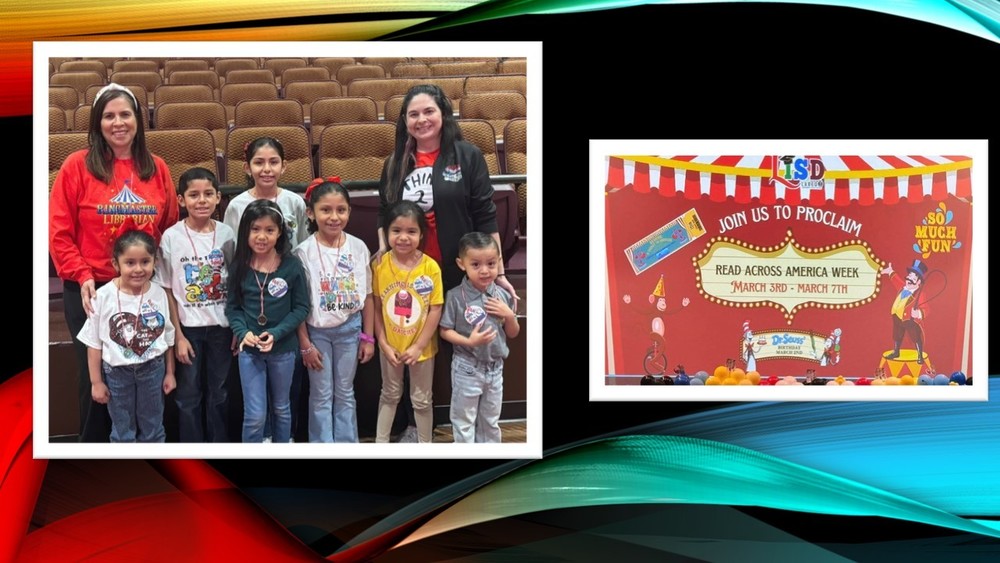 Laredo ISD kicked off Read Across America Week