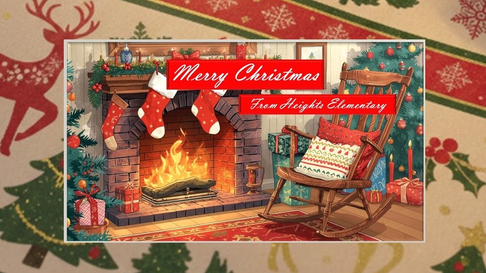 Happy Holidays from Heights Elementary!
