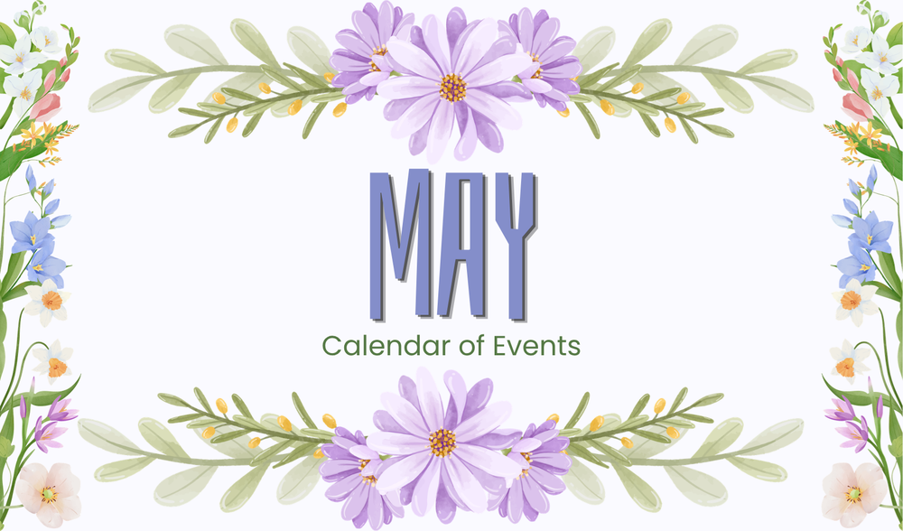 May Calendar of Events