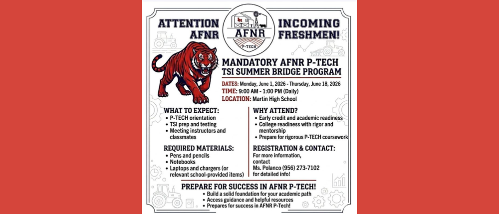 AFNR SUMMER PROGRAM