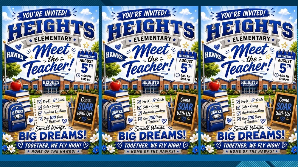 Heights Meet the Teacher August 5, 2026
