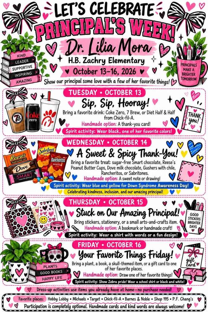 principals month
