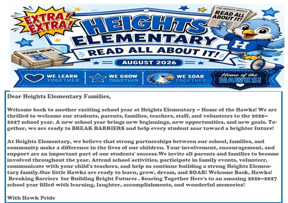 Newsletter - August 2026