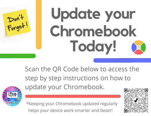 Update your Chromebook Today!