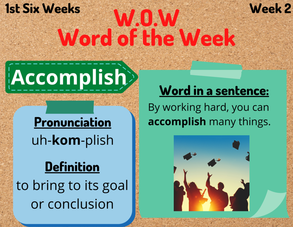 Wow Word of the Week