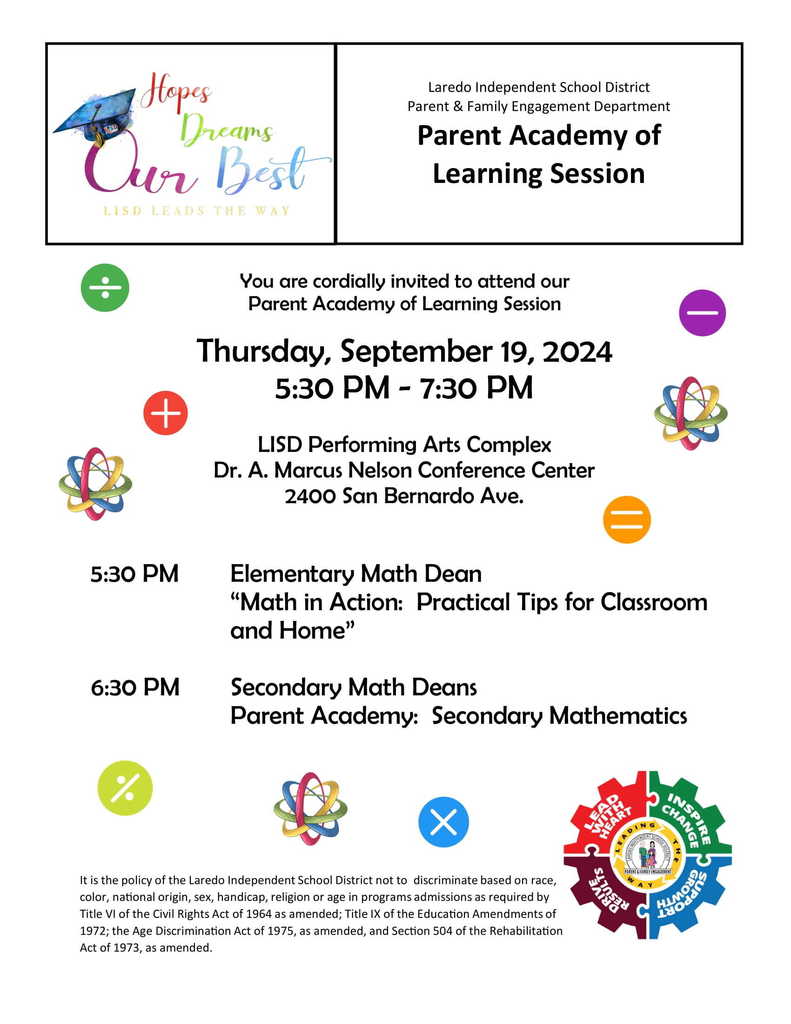 Parent and Family Engagement Progam