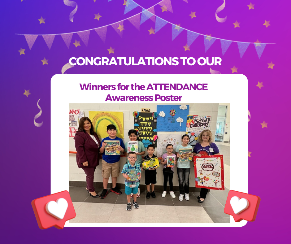 Congratulations to our student winners