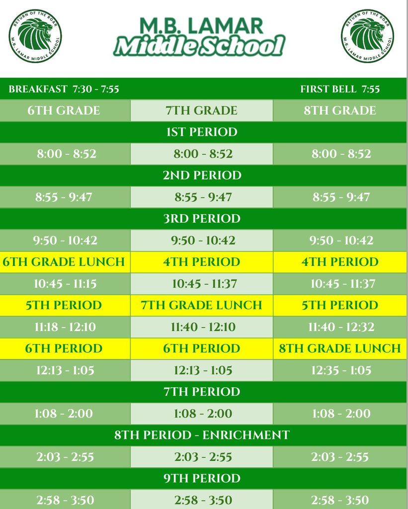 Schedule 