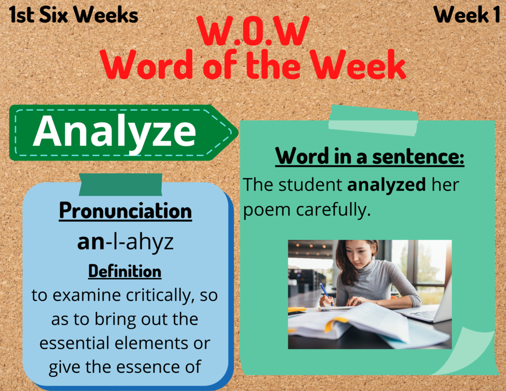 Wow Word of the Week