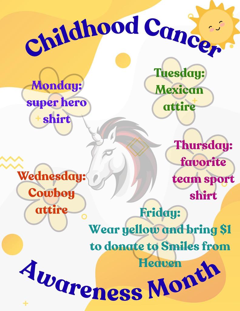 Childhood cancer awareness 