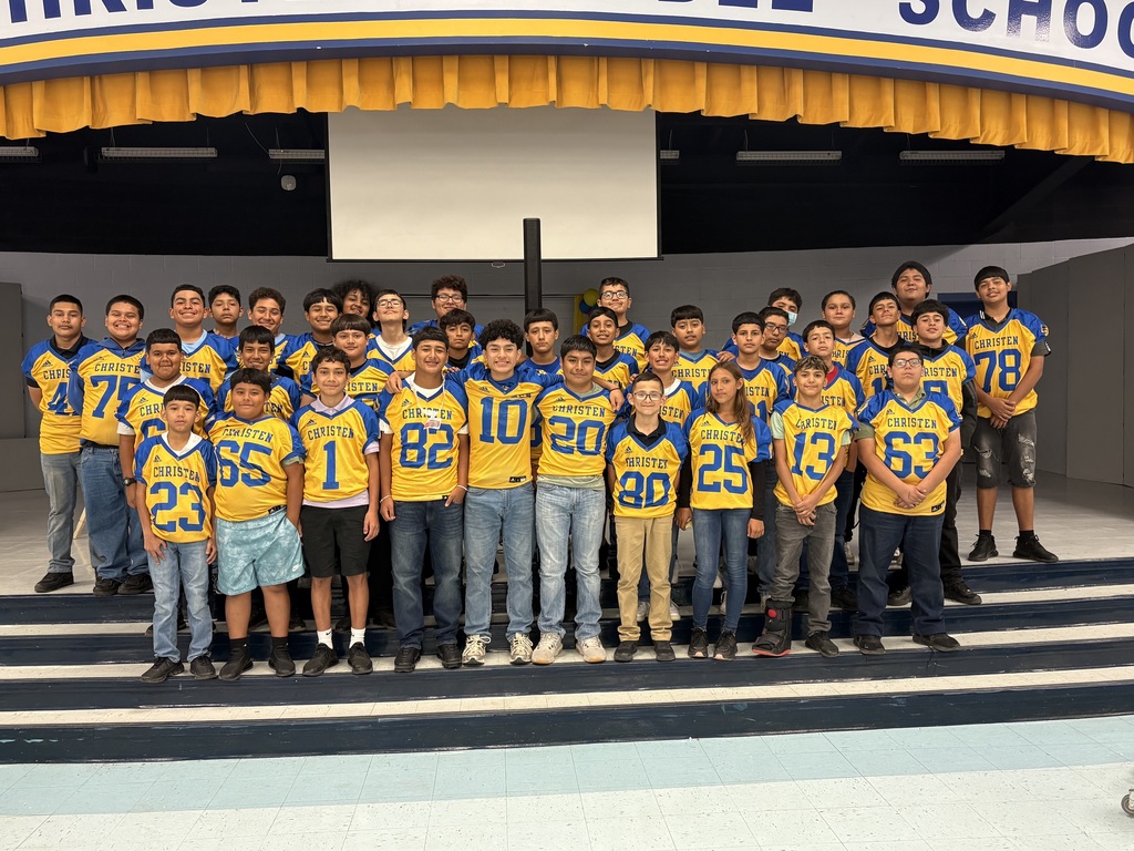 It's Game Day! Come out to support our Cubs!  7th grade kickoff is at 6pm, 8th hits the field at 7:30pm  Let's beat the bulldogs!