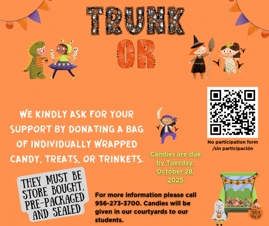 trunk or treat donation 