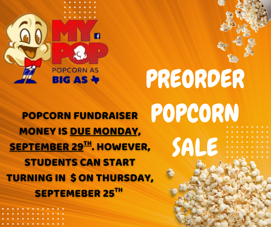 My Popcorn Sale