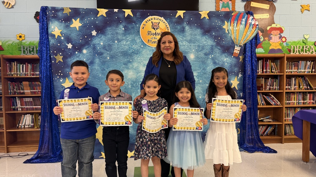 1st Grade Student of the Month