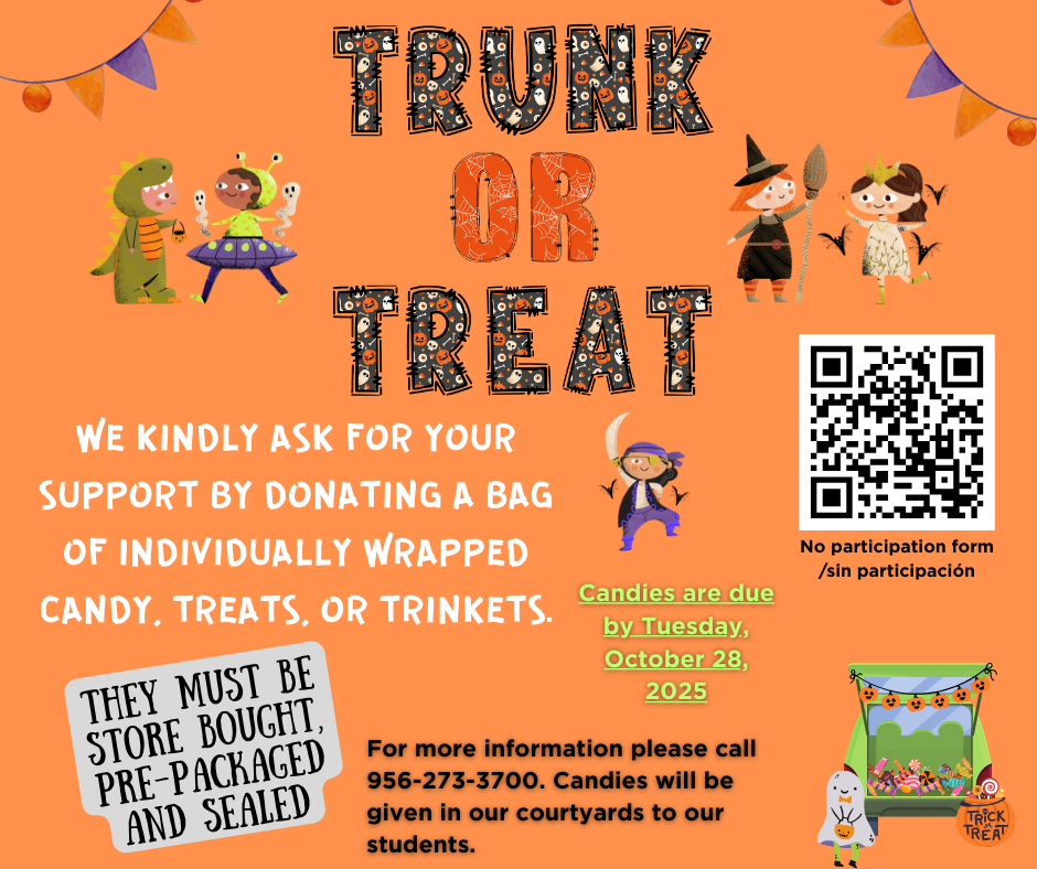 trunk or treat donation