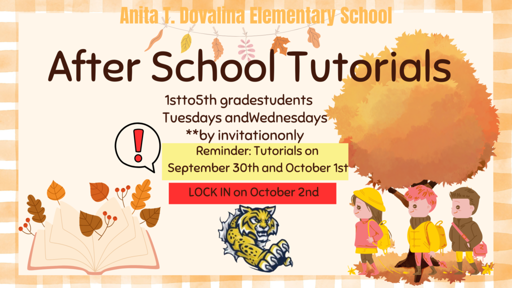 Tutorial Notice for the Week
