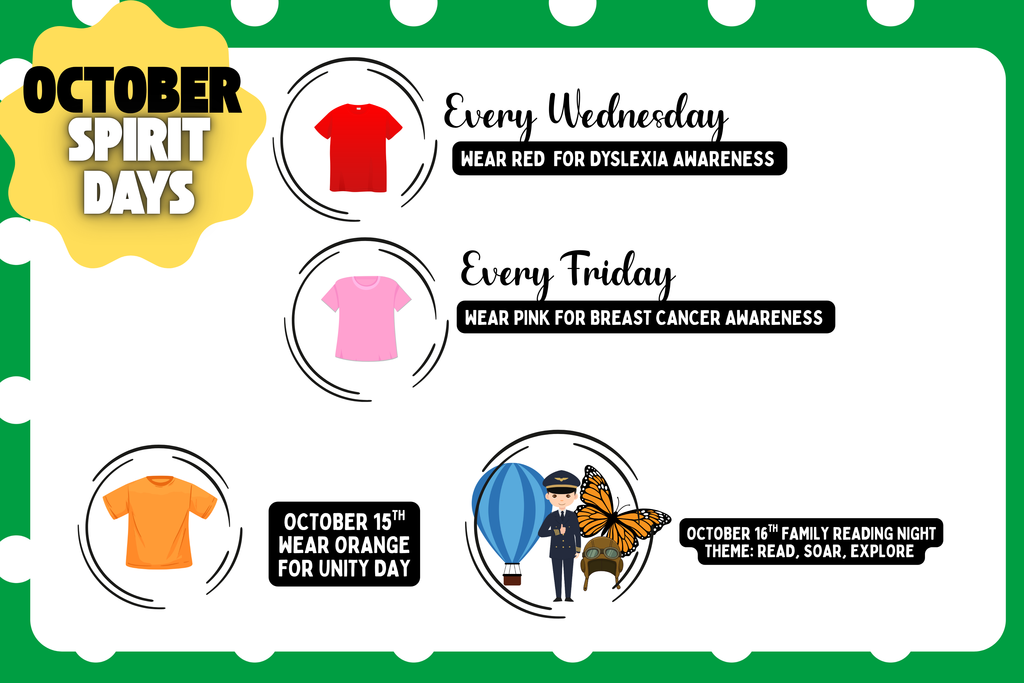 October Spirit Days 