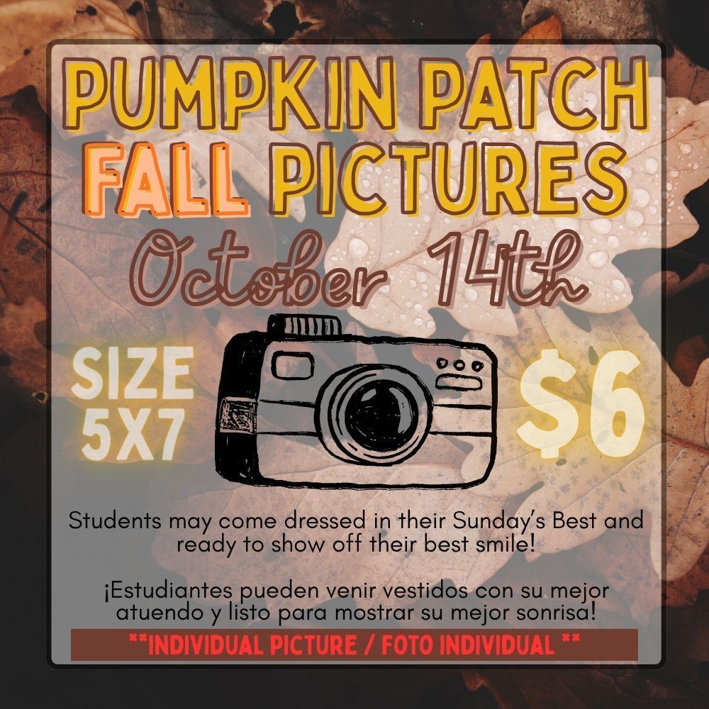 Picture Day Classroom Announcement in Blue Illustrative Style (2)