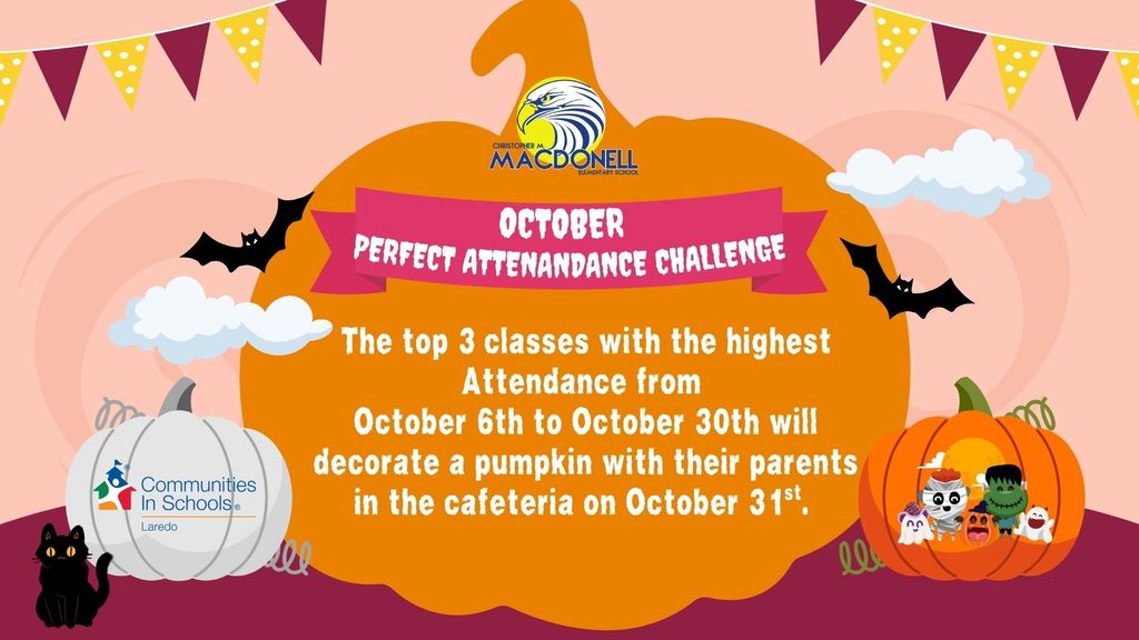 October Perfect Attendance Challenge