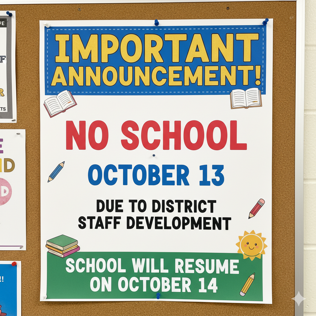 No School Oct13