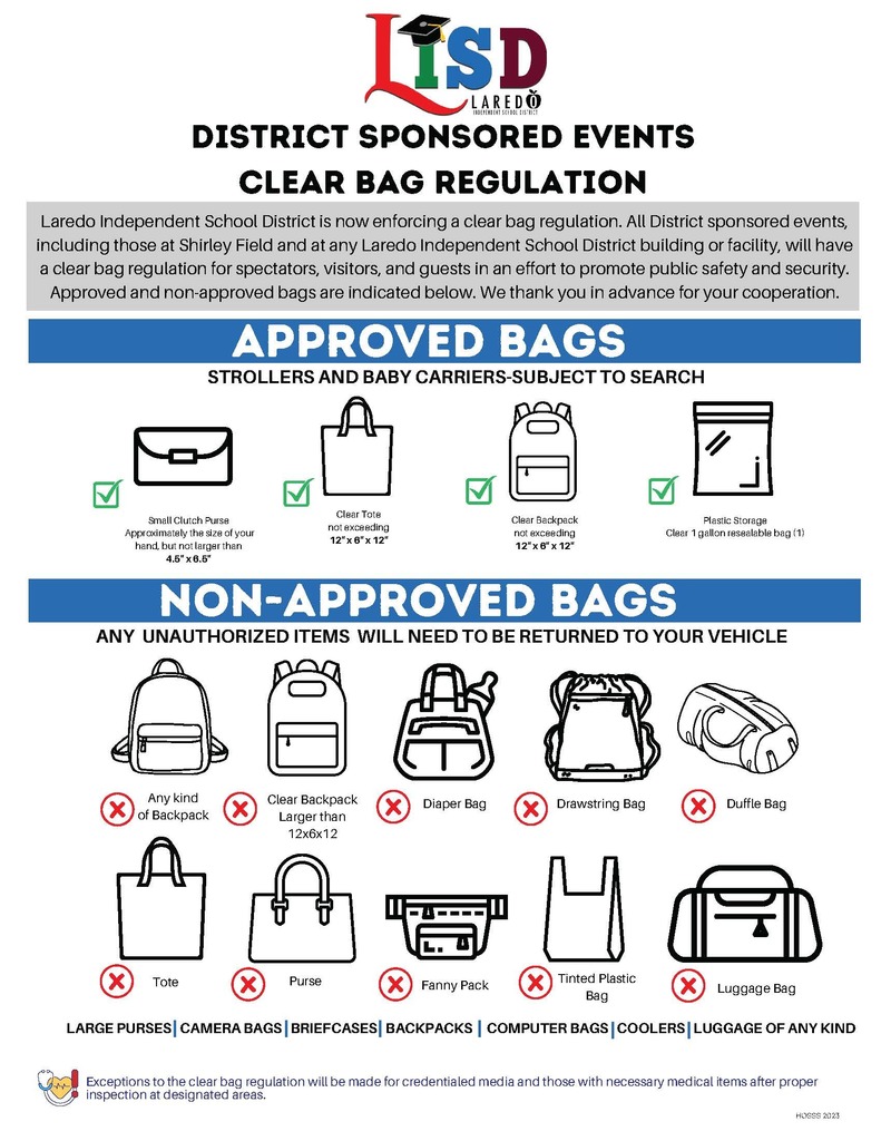 Clear Bag Policy