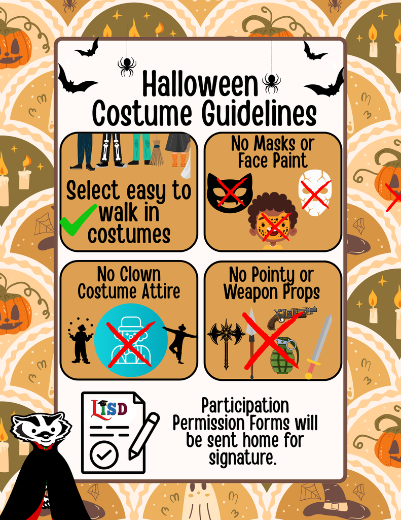 Halloween Costume Guidelines