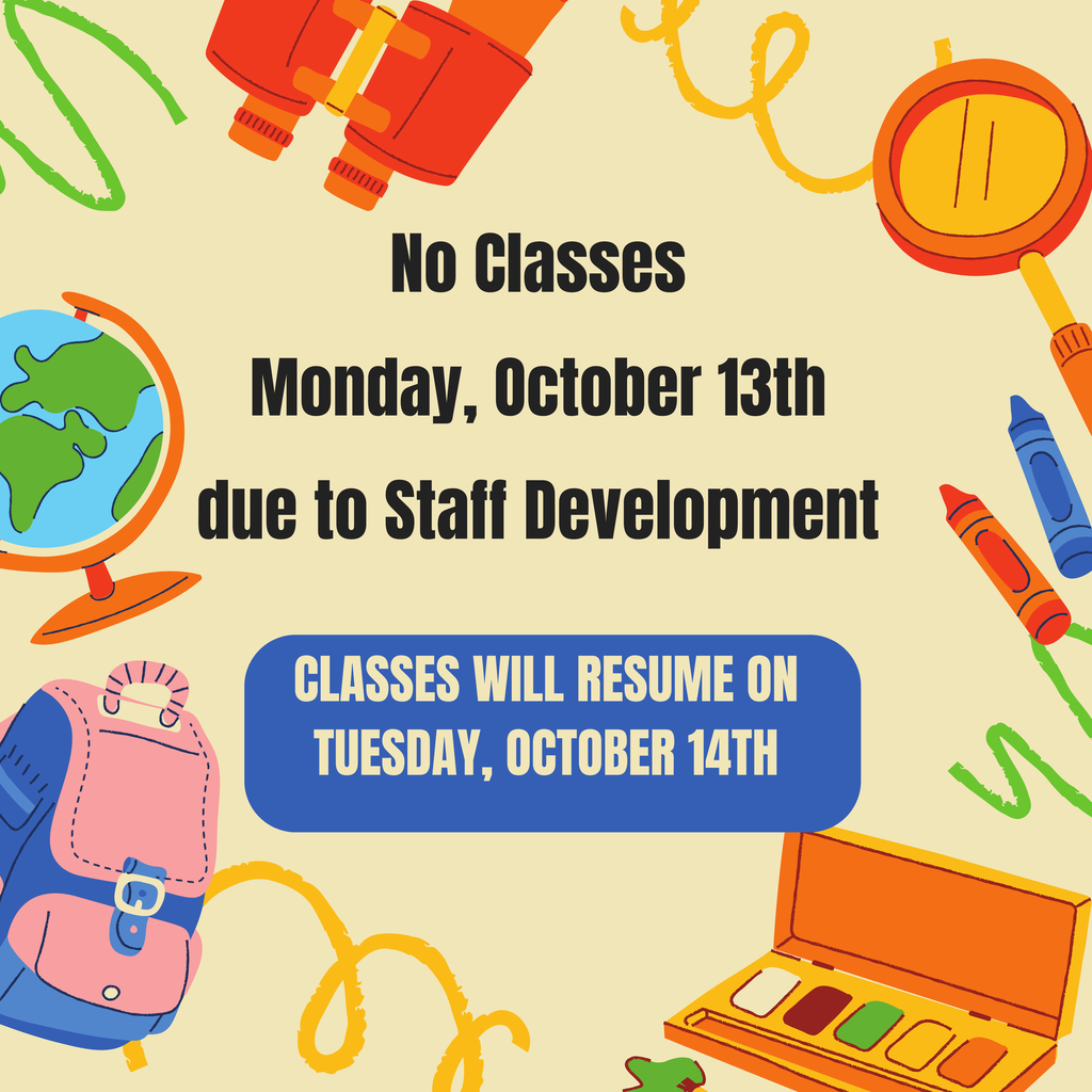 Staff Development Day No Classes