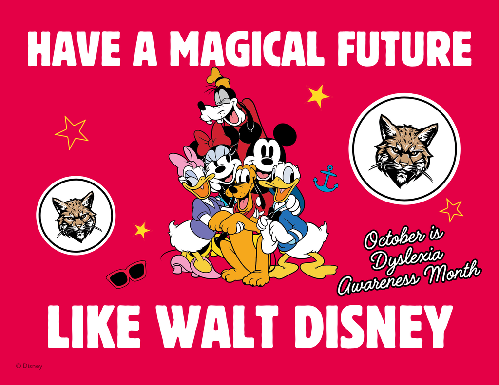 Disney Magic Dyslexia Awareness