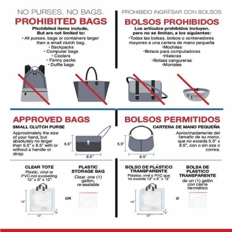 clear bag policy