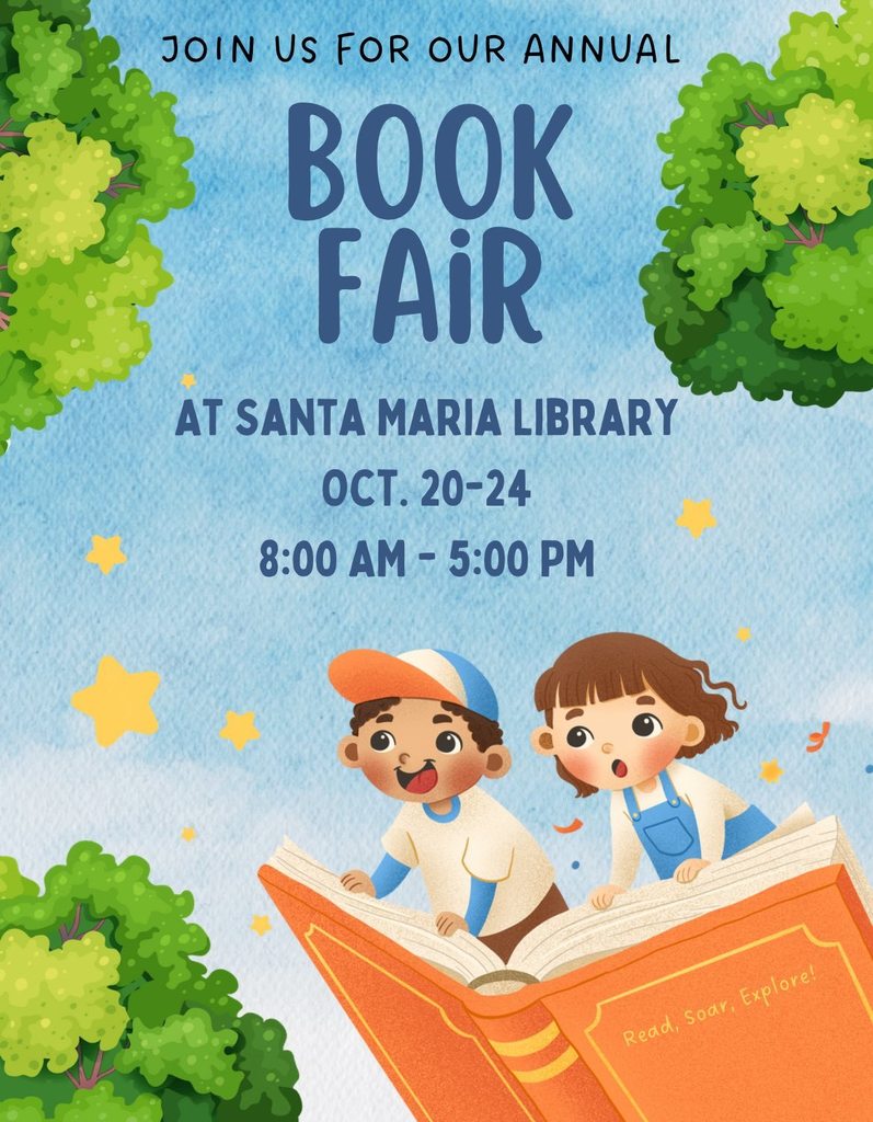 Book Fair oCT. 20TH-24TH