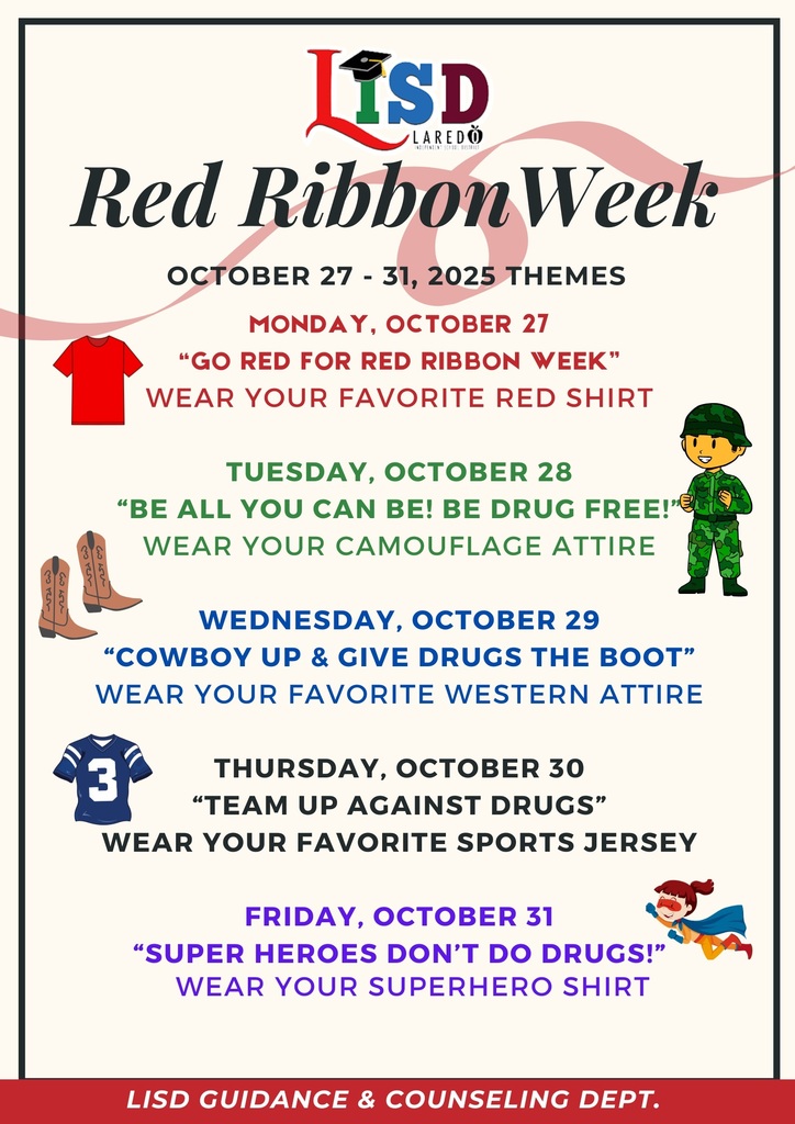Red Ribbon Week Themes!