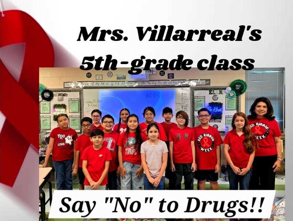 wear red for red ribbon week 