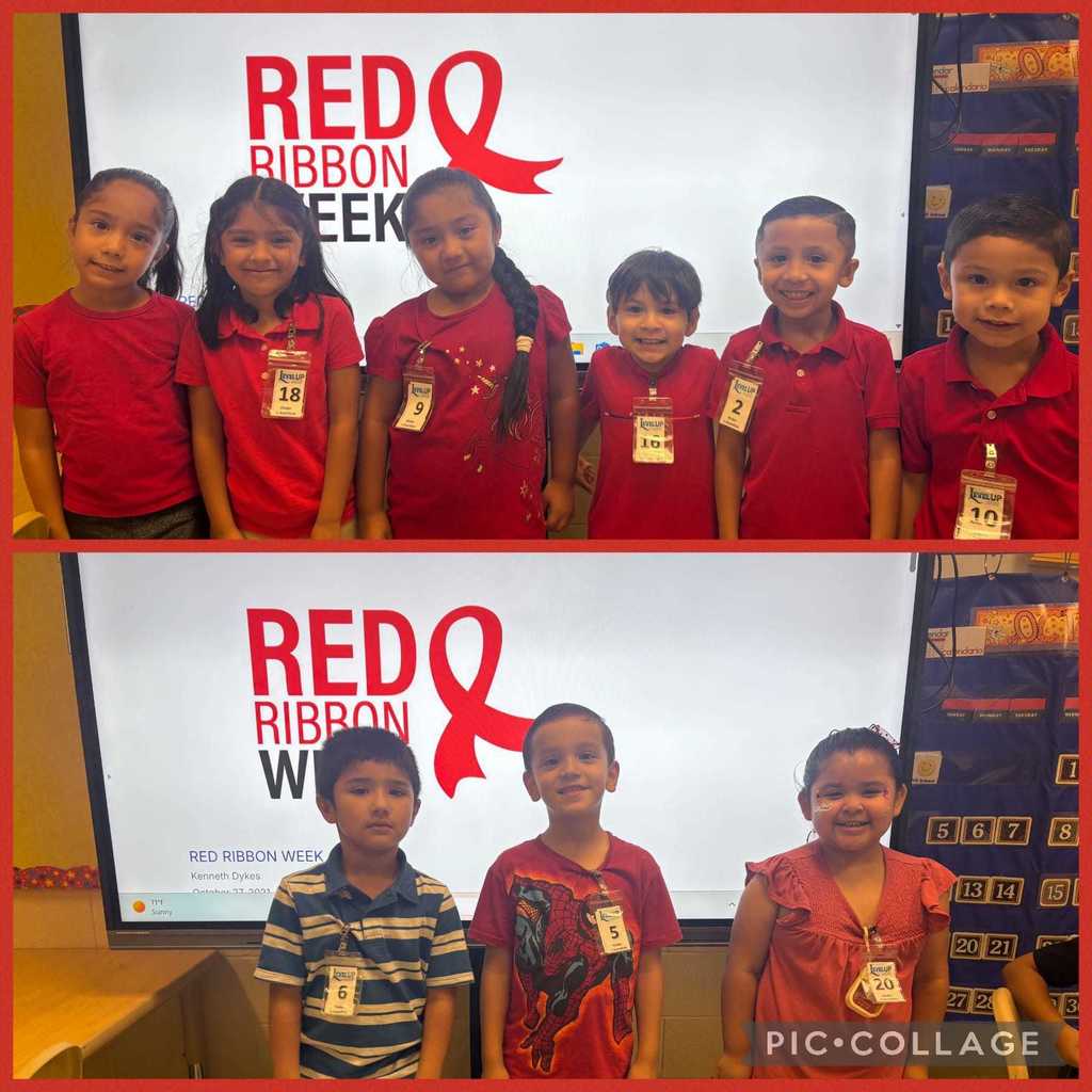 wear red for red ribbon week 