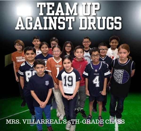 Team Up Against Drugs Red Ribbon Week 