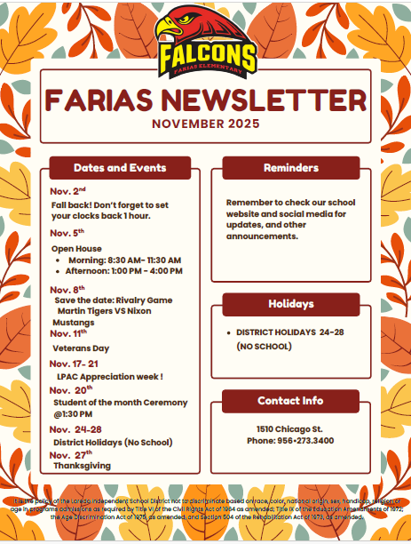 November Newsletter