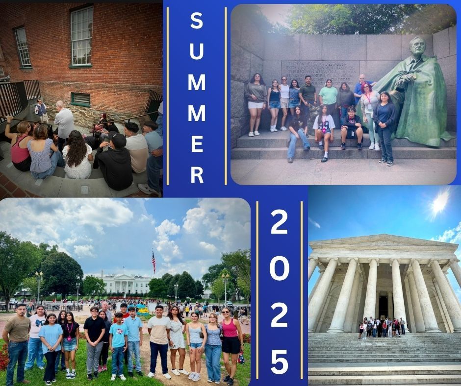 L.J Christen is going back on the road! After a successful trip to Washington and New York City this past summer, we are doing it again!  This is the Final Meeting as spots are limited. Currently we have 8 spots left!   Join us for an informational meeting this Wednesday at 5:15 PM at the School Library. Parents and students are welcome! Let’s make memories that will last a lifetime! 💙🚌📸
