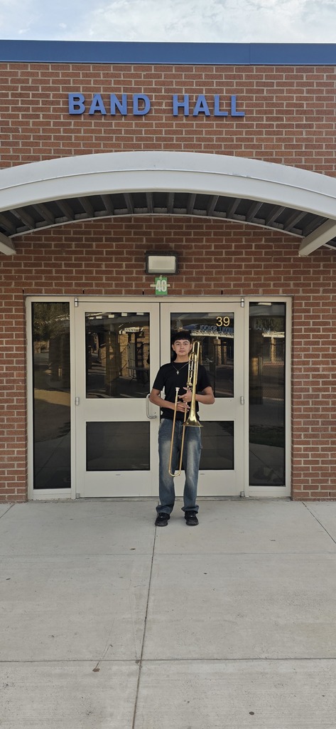 CONGRATULATIONS to 8th grade band student JOAQUIN LOPEZ! 