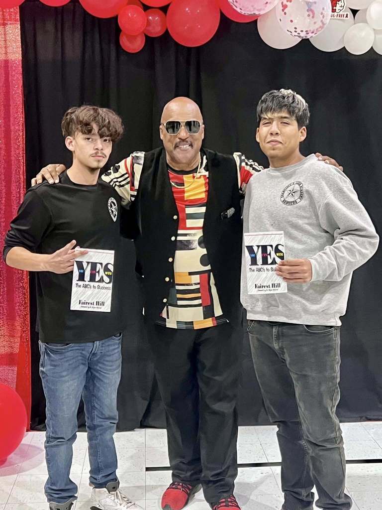 Awesome 👏🏼 presentation from motivational speaker, Dr. Fairest Hill.