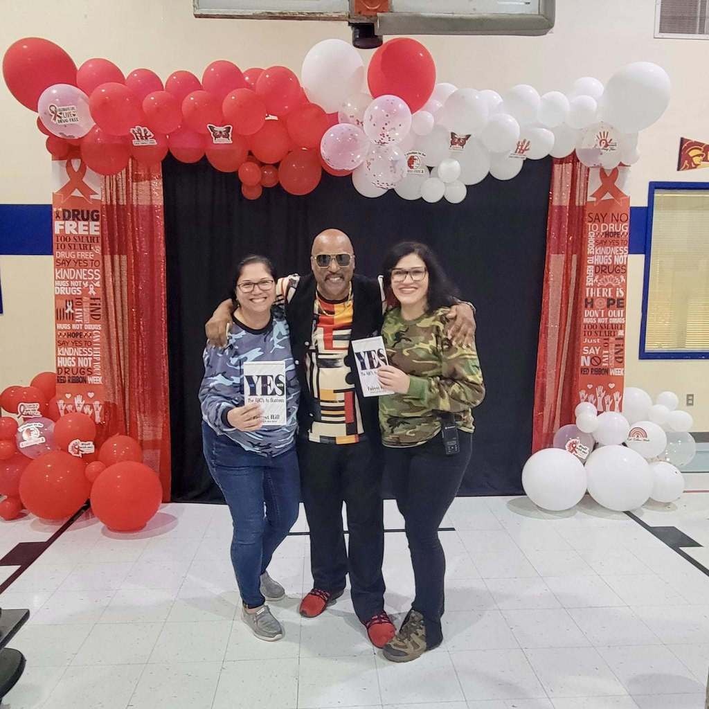 Awesome 👏🏼 presentation from motivational speaker, Dr. Fairest Hill.