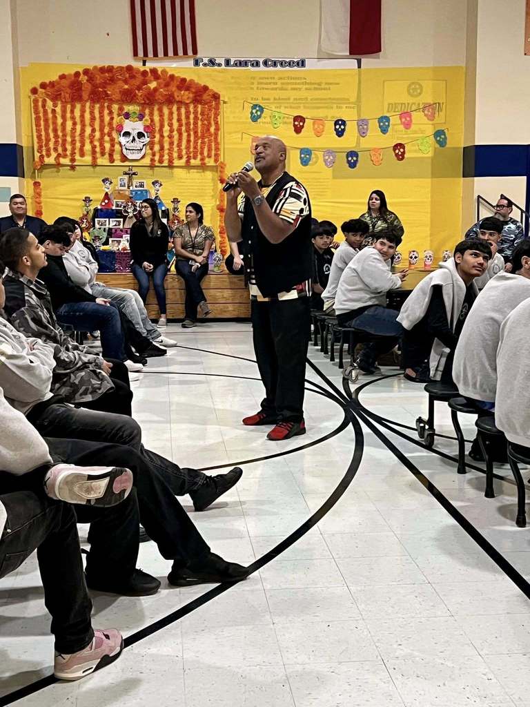 Awesome 👏🏼 presentation from motivational speaker, Dr. Fairest Hill.