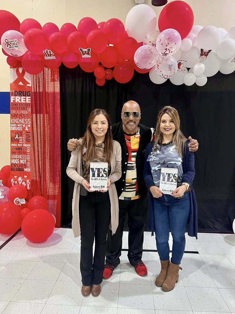 Awesome 👏🏼 presentation from motivational speaker, Dr. Fairest Hill.