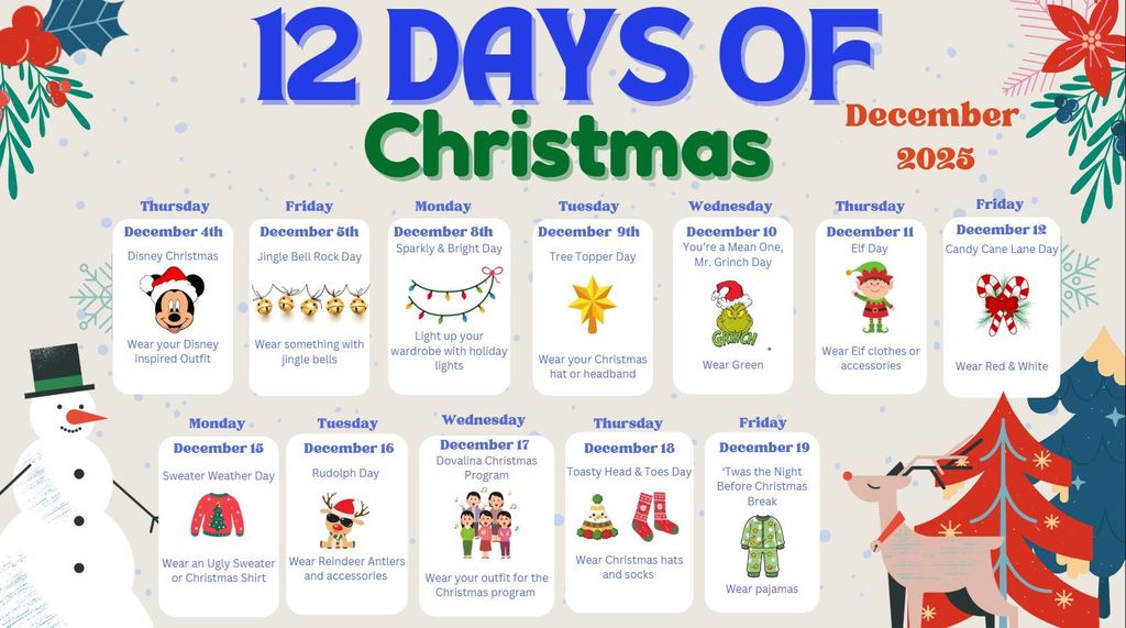 12 days of christmas